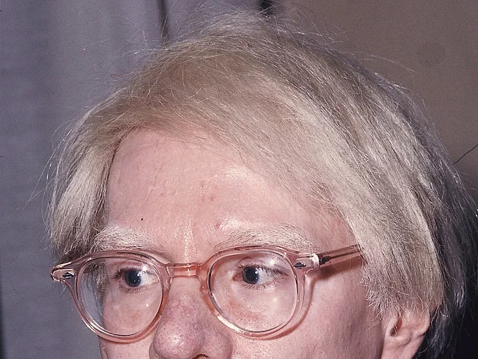 Andy Warhol fotograferad på 1970-talet
