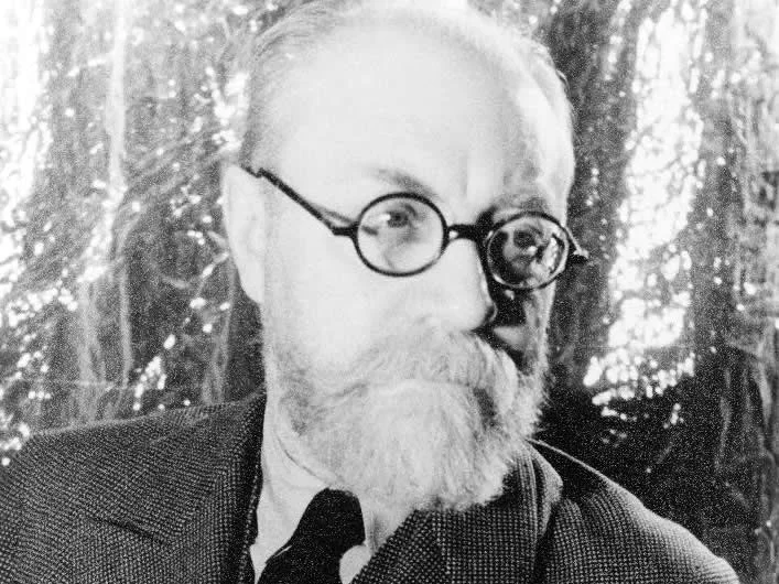 Porträtt av Henri Matisse, fotograferat 1933