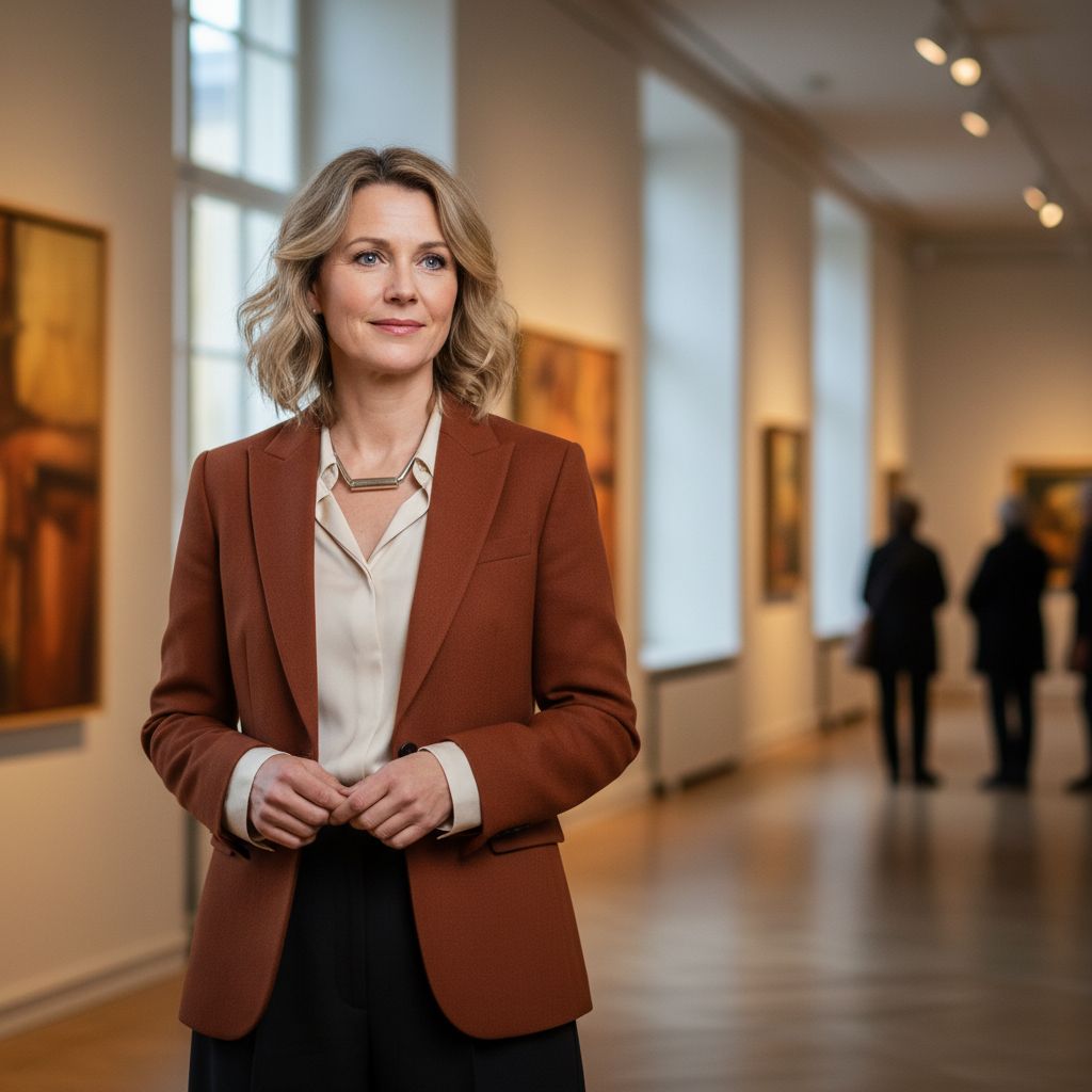 Porträtt av Anna Bergström